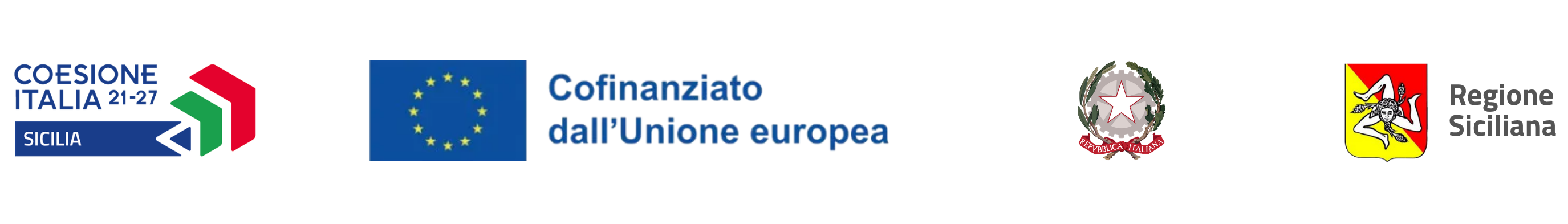 Regione Siciliana - Cofinanziato dall'Unione europea - Repubblica Italiana